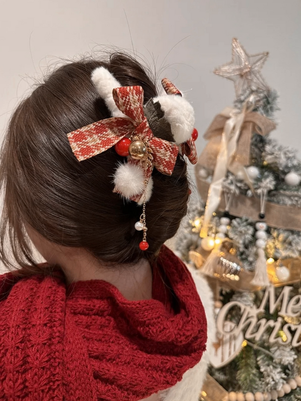 Christmas Hair Claw