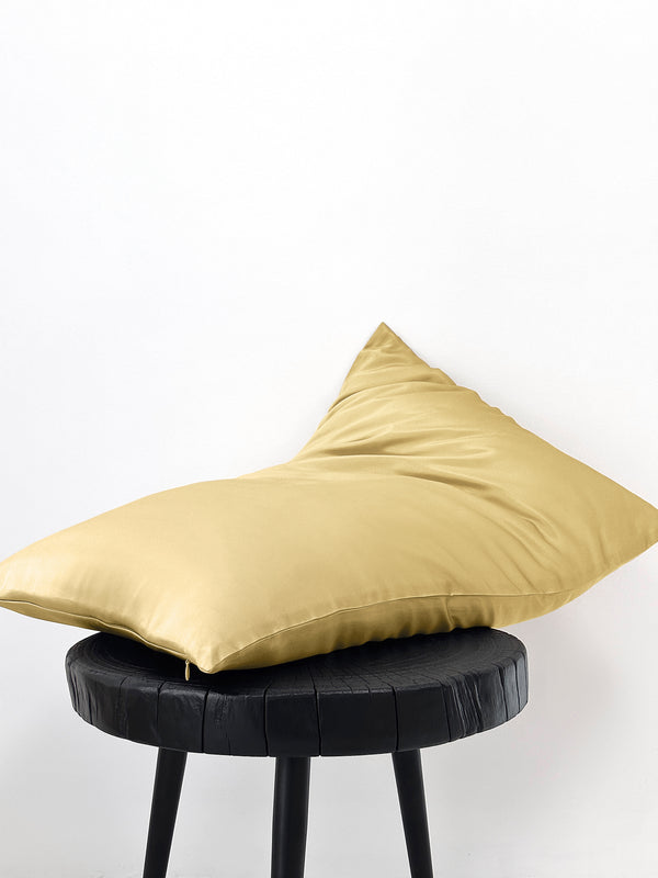 Gold Double-sided Slik Pillowcase