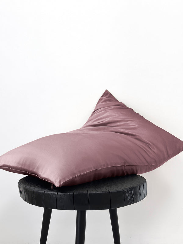 Plum Double-sided Slik Pillowcase