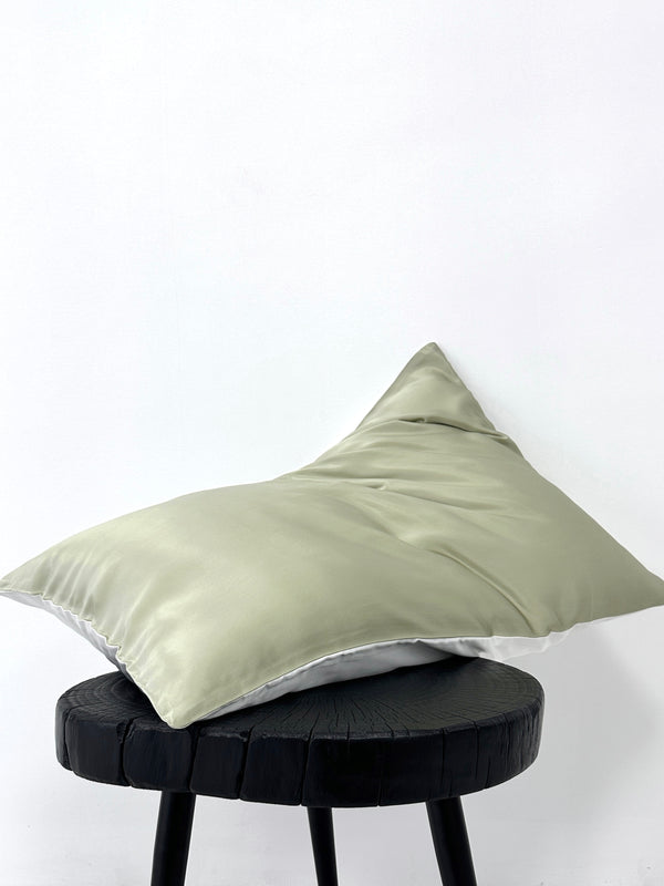 Green Single-sided Slik Pillowcase